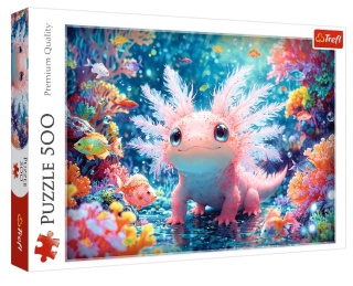 Puzzle Trefl Aksolot Salamandra meksykańska 500 EL 37536