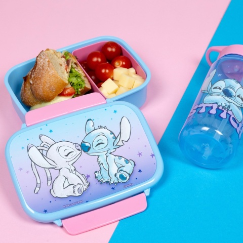 ŚNIADANIÓWKA LUNCH BOX Lilo i Stitch z przegródką