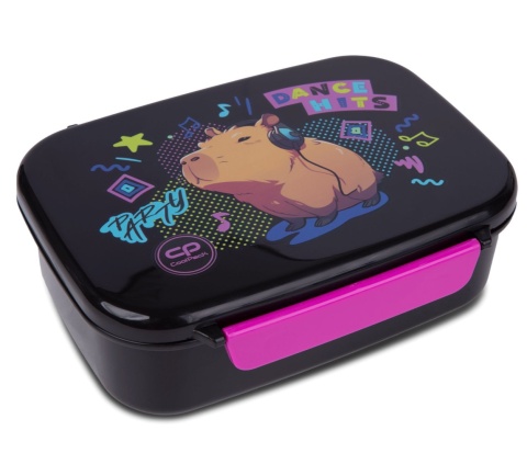 ŚNIADANIÓWKA LUNCH BOX z przegródką Foodyx Kapibara