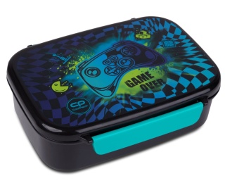 ŚNIADANIÓWKA LUNCH BOX z przegródką dla gracza Foodyx Gamer