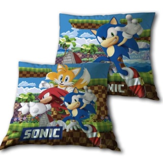 SONIC trio poduszka jasiek dwustronna 35x35 cm