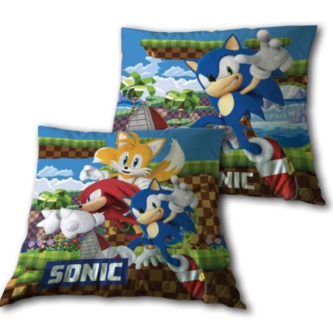 SONIC trio poduszka jasiek dwustronna 35x35 cm