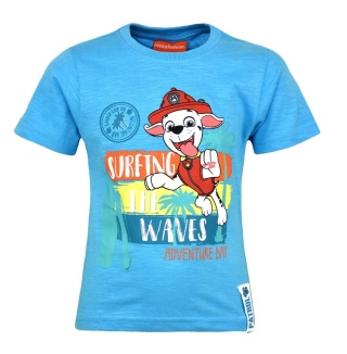 T-shirt bluzeczka dziecięca Psi Patrol Marshall koszula dla chłopca 122