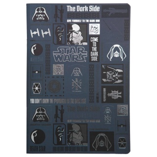 Zeszyt A4 w kratkę bez marginesu 60k Star Wars The dark Side