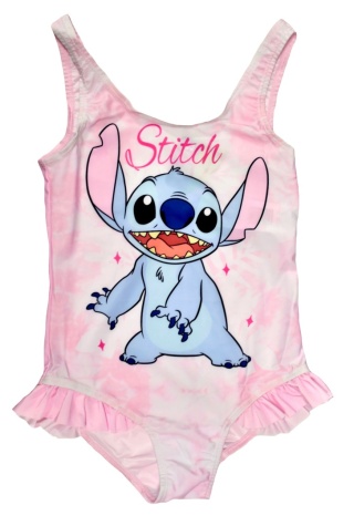 strój kąpielowy dziecięcy + Ręcznik plażowy zestaw Lilo I Stitch 140