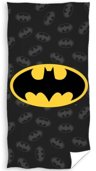 BATMAN logo Ręcznik plażowy kąpielowy bawełniany 70X140cm