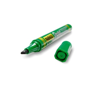 Marker permanentny PENTEL ze ściętą końcówką N860 zielony 1 szt