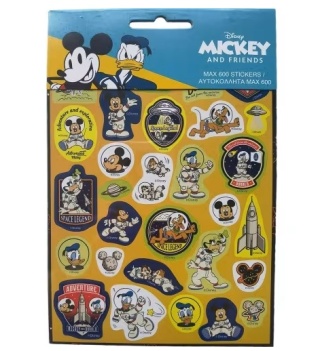 Naklejki zestaw nalepki Myszka Mickey Miki 600szt