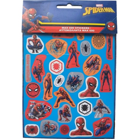 Naklejki zestaw SPIDERMAN 600szt