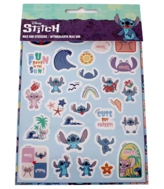 Naklejki zestaw książeczka z naklejkami nalepki Lilo i Stitch 600szt