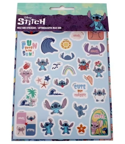 Naklejki zestaw książeczka z naklejkami nalepki Lilo i Stitch 600szt