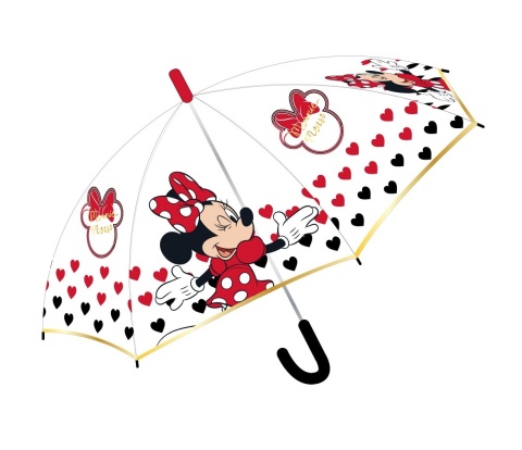 Parasolka dziecięca Myszka Minnie Parasol foliowy automatyczny dla dziecka