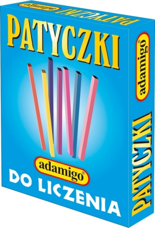 Patyczki do nauki liczenia adamigo 6 cm