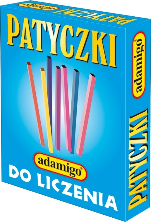 Patyczki do nauki liczenia adamigo 6 cm