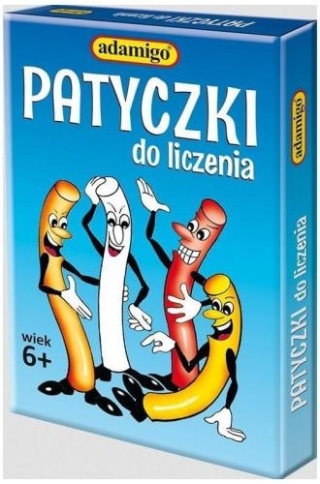 Patyczki do nauki liczenia długie 9 cm