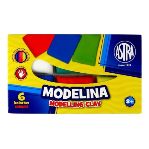 Modelina 6 kolorów ASTRA