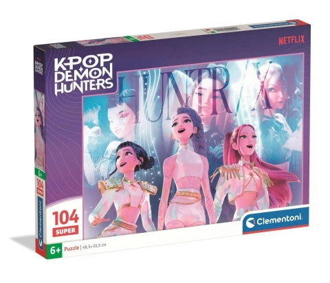Puzzle 104 Super Kolor K-POP Demon Hunter Huntrix 27257 48,5x33,5cm cm