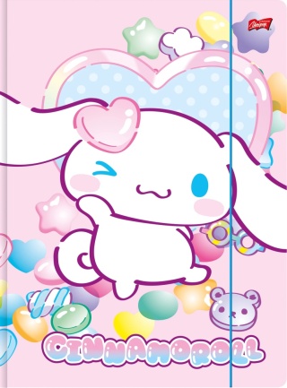 Teczka Stich A4 tekturowa z gumką kotek Cinnamoroll