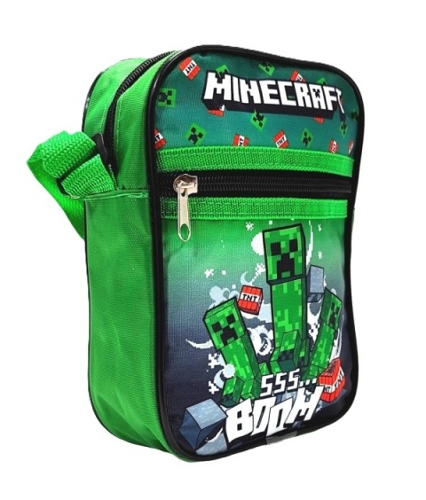 Torebka torba dziecięca na ramię saszetka listonoszka Minecraft