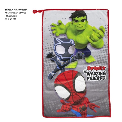 Zestaw kosmetyczny kosmetyczka szczotka do włosów ręcznik kubek Spidey