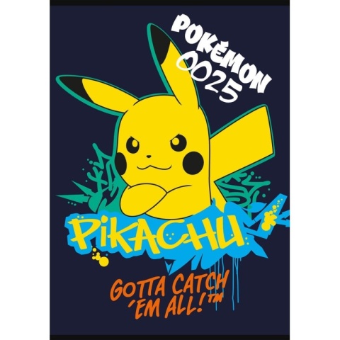Zeszyt A4 w kratkę 32 kartek Pikachu Pokemon