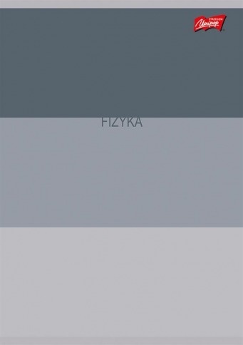 Zeszyt A5 w kratkę 60 k A5/60 kartek fizyka ze ściągą Unipap