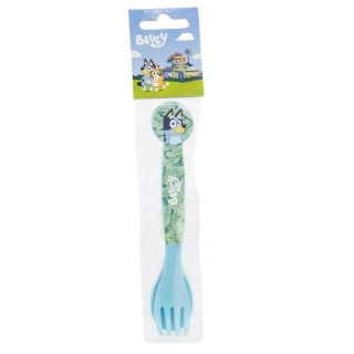 BINGO I BLUEY sztućce plastikowe BLUE łyżka widelec