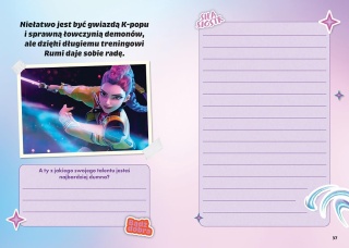 Nieoficjalny dzienni dla fanów filmu K-popowe łowczynie demonów