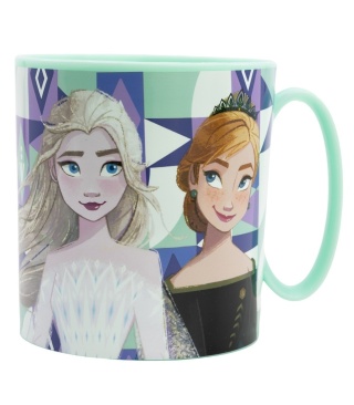 KRAINA LODU FROZEN kubek do mikrofali z uchem plastikowy 350ml