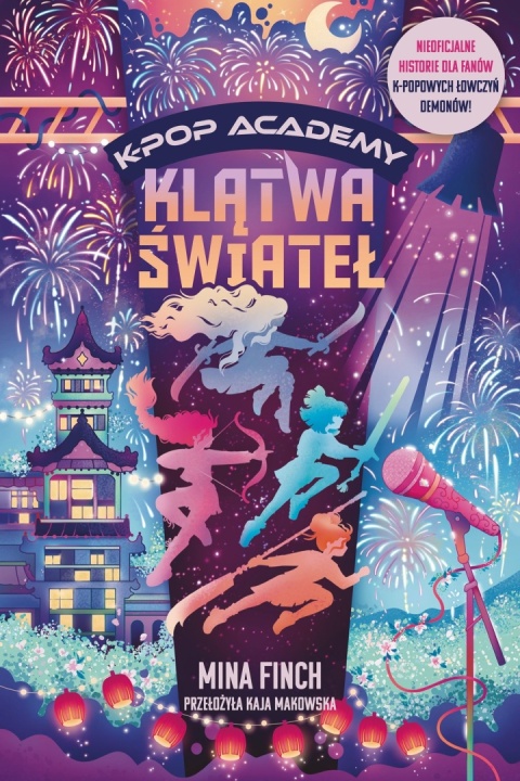 Klątwa świateł K-pop Akademy Tom 2 Mina Finch