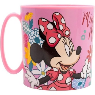 MYSZKA MINNIE kubek do mikrofali z uchem plastikowy 350ML