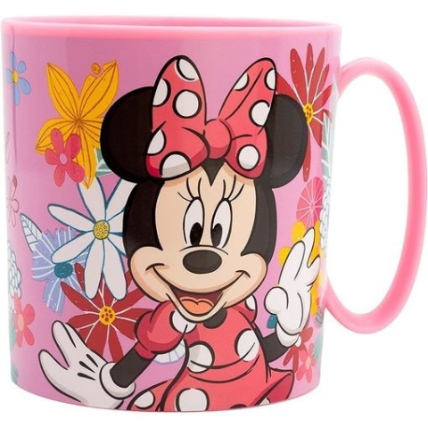 MYSZKA MINNIE kubek do mikrofali z uchem plastikowy 350ML