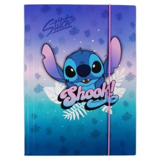 Teczka z gumką A4 na dokumenty szkolna Stitch i Paskudka
