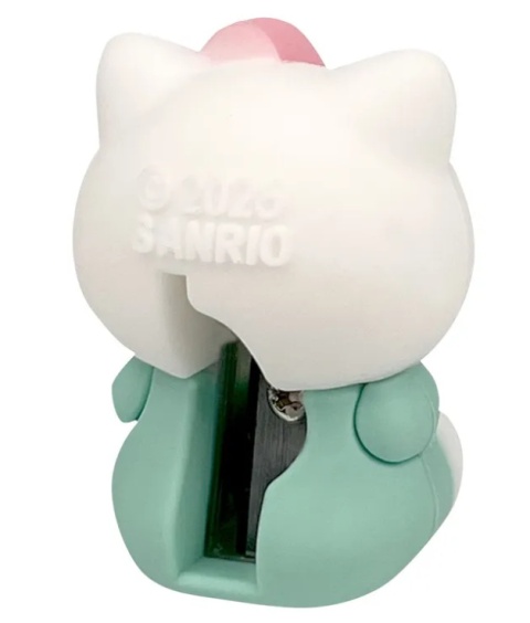 Temperówka strugaczka 3D figurka gumowa Hello Kitty biały kotek 4 cm 1 szt