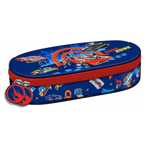 Hot wheels auta Piórnik saszetka z przegródkami i klapką