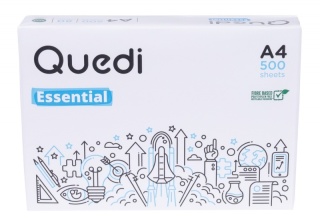 Papier ksero do drukarki A4 Quedi Essential biały ryza 80g/m2 500k