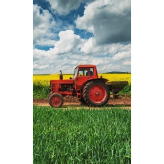 Ręcznik do rąk przedszkola TRAKTOR CIĄGNIK 30X50