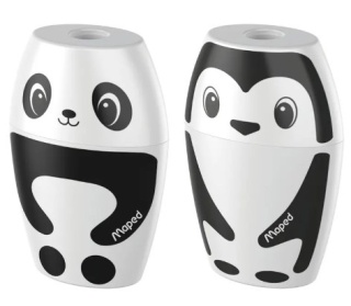 Temperówka strugaczka z pojemnikiem Maped panda pingwin 1 szt