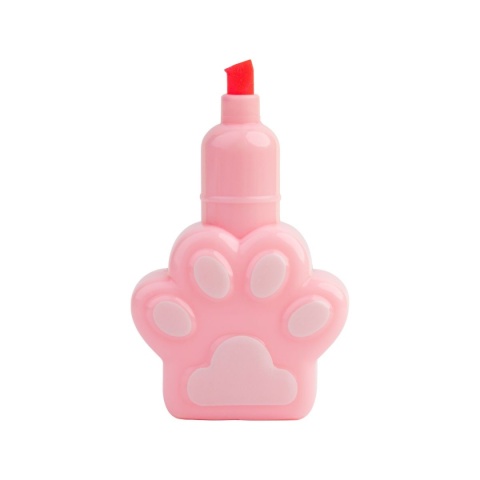 Zakreślacze mini pisaki łapki 5 kolorow fluo 5w1 Happy Color