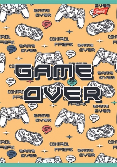 Zeszyt A4 kratka w kratkę 32 k Game pixel Gamer 2 szt