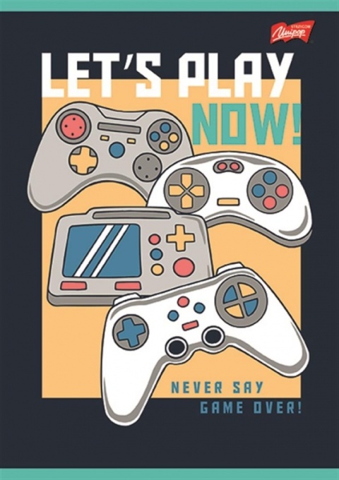 Zeszyt A4 kratka w kratkę 32 k Game pixel Gamer 2 szt