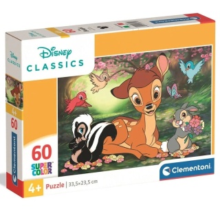 Disney Classic Bambi Puzzle Clementoni 60 EL 26319