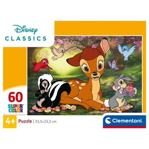 Disney Classic Bambi Puzzle Clementoni 60 EL 26319