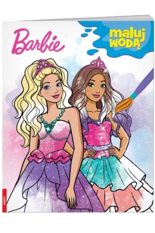 Barbie Dreamtopia księżniczki syrenki kolorowanka wodna maluj wodą