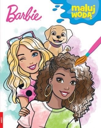 Barbie kolorowanka wodna maluj wodą