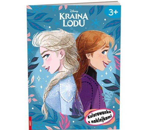 Kraina Lodu Frozen kolorowanka z naklejkami