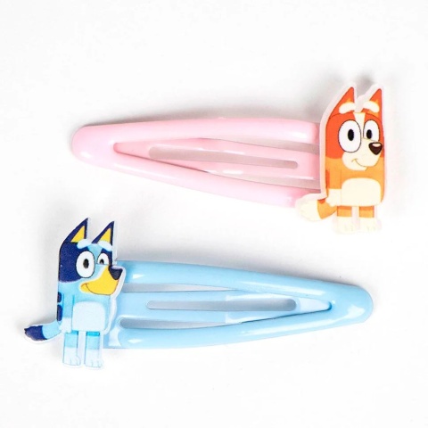 Bingo i Bluey okulary przeciwsłoneczne spinki gumki Blue frotki