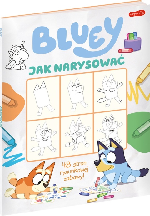 Bluey I Bingo pieski Jak narysować