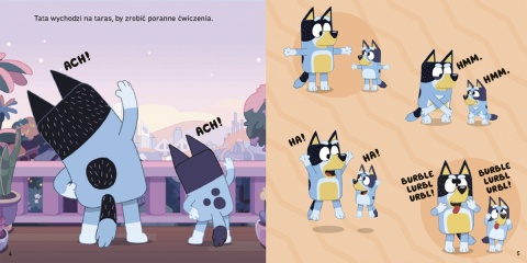 Bluey Papugowanie Moja czytanka