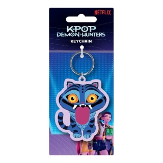 Breloczek brelok K-POP Demon Hunters Huntrix niebieski kot DERPY 6 cm